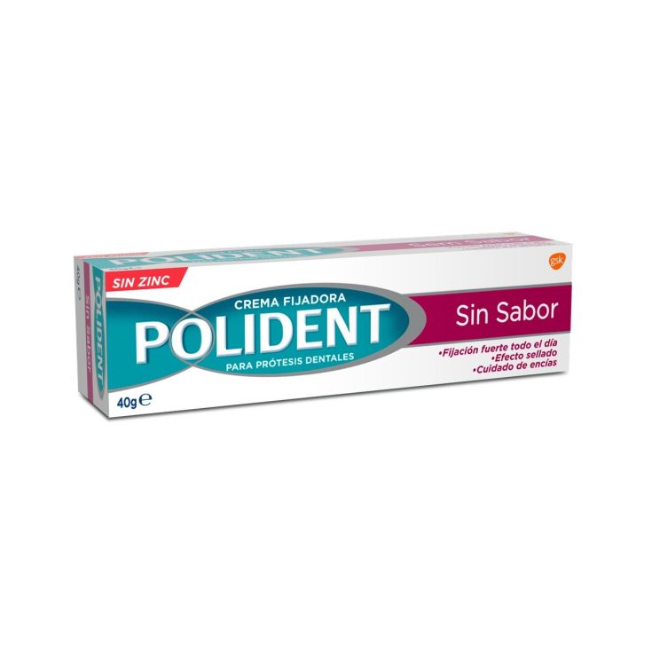 polident original crema fijadora protesis dentales sin sabor 40g