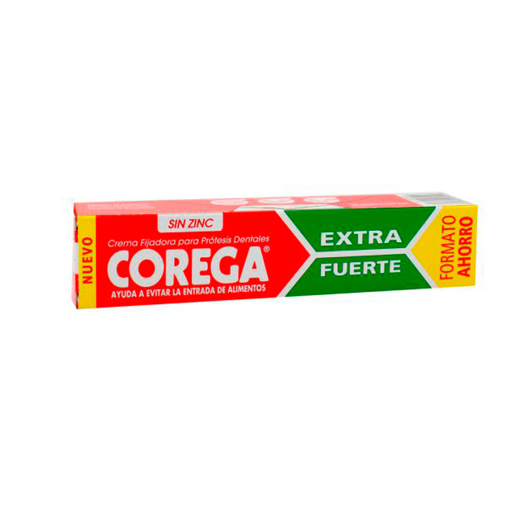 corega extra fuerte crema fijadora para protesis 70ml