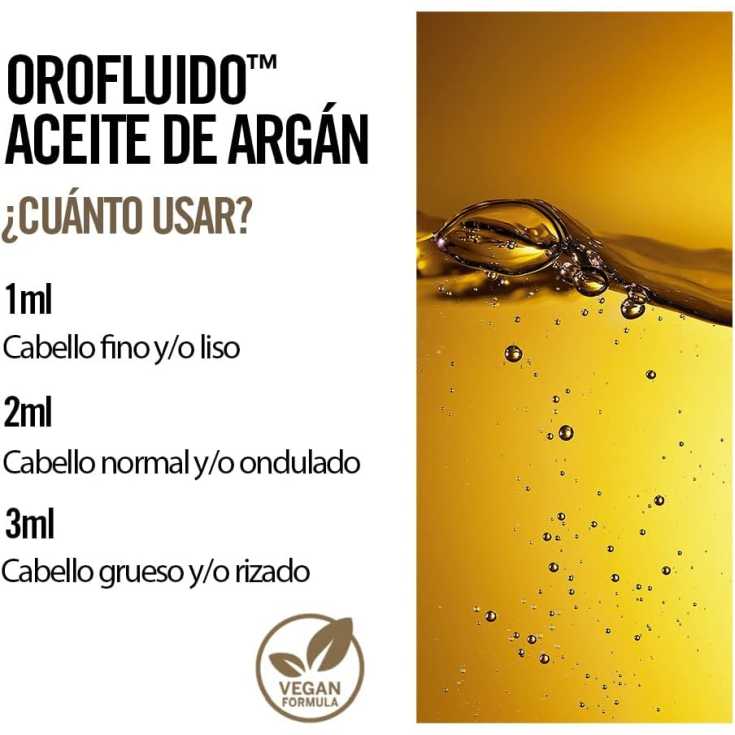 orofluido original elixir serum con aceite de argan 100ml