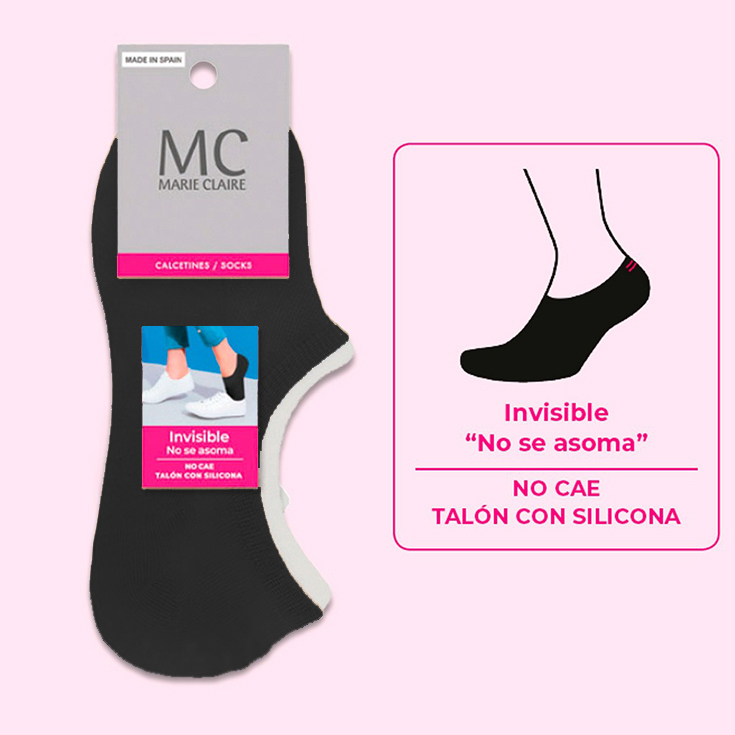 marie claire calcetin invisible negro marie claire calcetin invisible negro