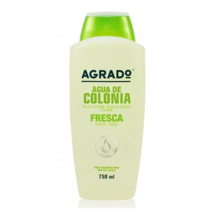 agrado agua de colonia fresca 750ml agrado agua de colonia fresca 750ml