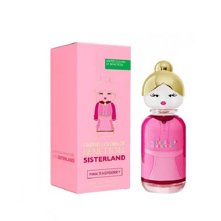 benetton sisterland pink rasperry eau de toilette 80ml benetton sisterland pink rasperry eau de toilette 80ml