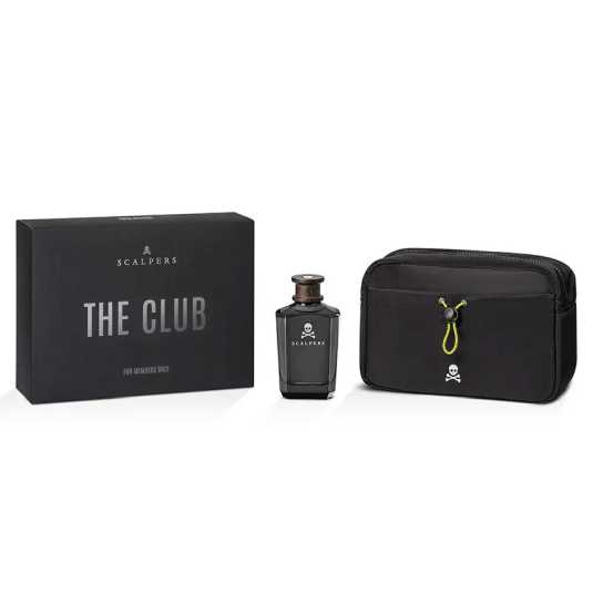 scalpers the club eau de parfum 125ml cofre 2 piezas