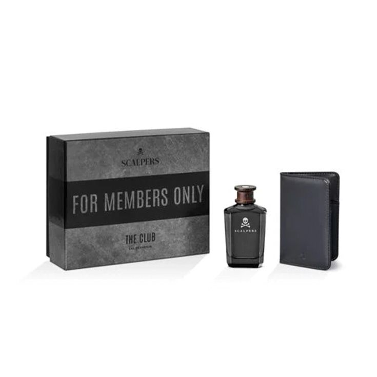 scalpers the club eau de perfum cofre 125ml+monedero scalpers the club eau de perfum cofre 125ml+monedero