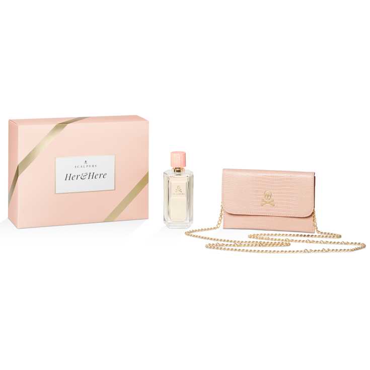 scalpers her & here eau de parfum 100ml cofre 2 piezas scalpers her & here eau de parfum 100ml cofre 2 piezas