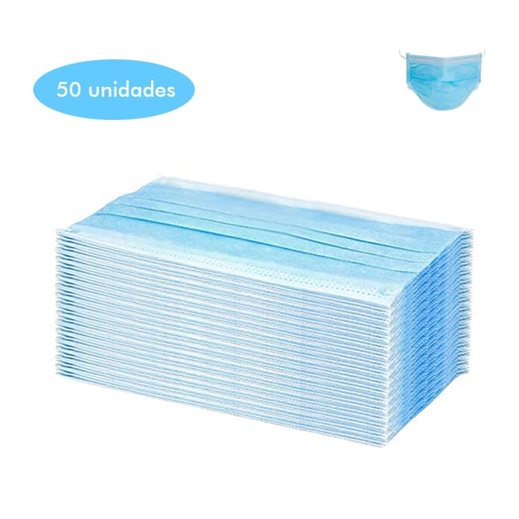 mascarilla higienica 3 capas 50ud (0,60/unidad) mascarilla higienica 3 capas 50ud (0,60/unidad)