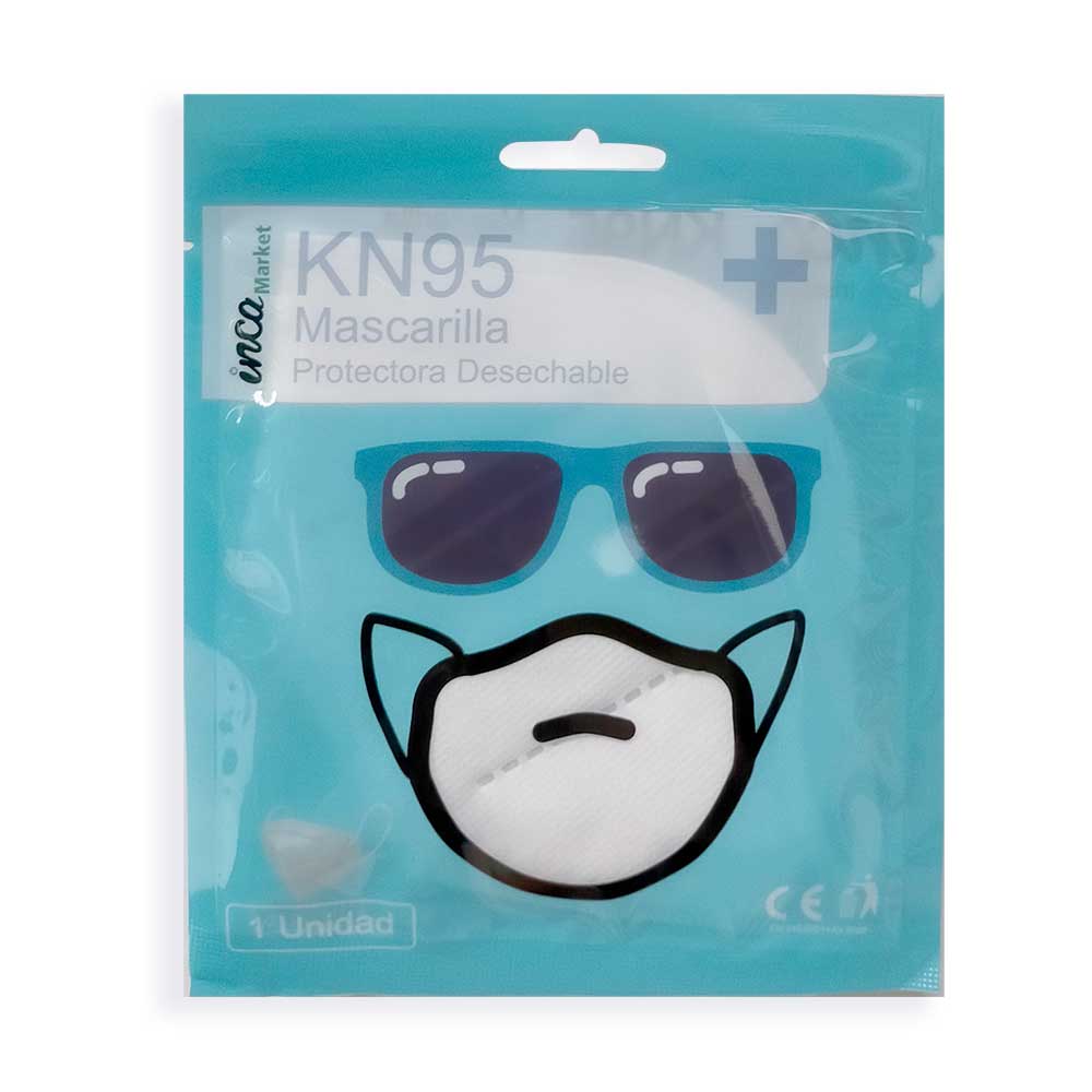 mascarilla kn95 protectora desechable 1 unidad en blister mascarilla kn95 protectora desechable 1 unidad en blister