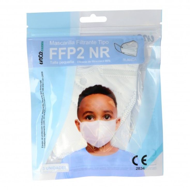 mascarillas ffp2 nr desechables niños 3 unidades mascarillas ffp2 nr desechables niños 3 unidades