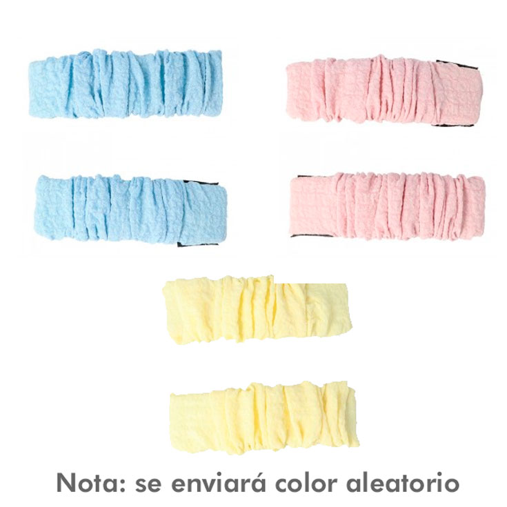 clips para el pelo forrados en tela color pastel 2 unidades clips para el pelo forrados en tela color pastel 2 unidades