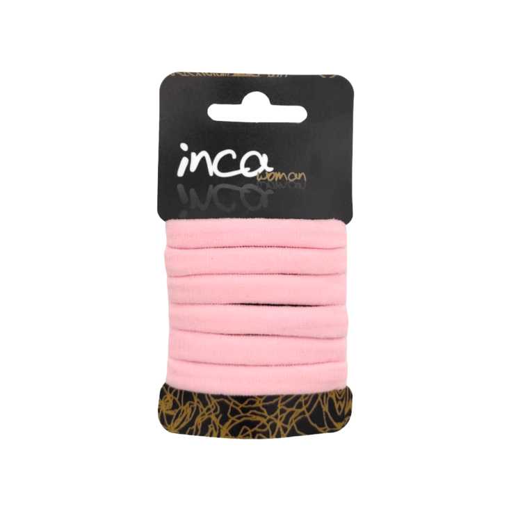 set 6 gomas elasticas color rosa palo para el pelo set 6 gomas elasticas color rosa palo para el pelo