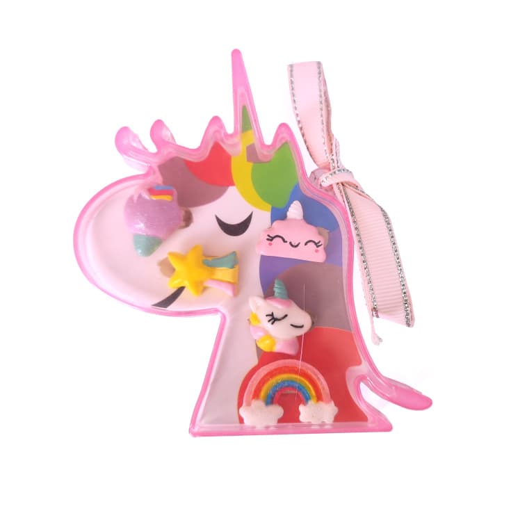 set 5 anillos dorados infantiles cajita unicornio set 5 anillos dorados infantiles cajita unicornio