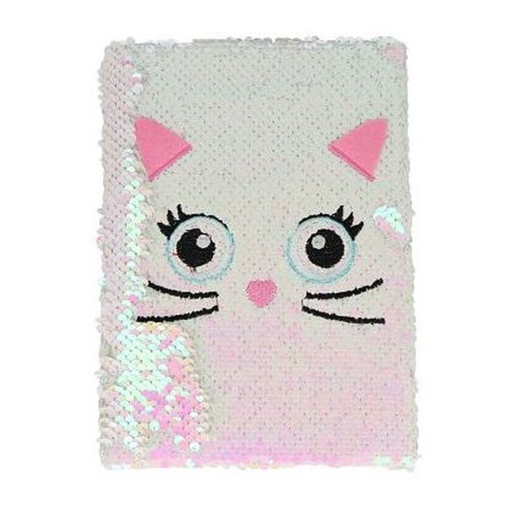 cuaderno alcolchado brillante gatito cuaderno alcolchado brillante gatito