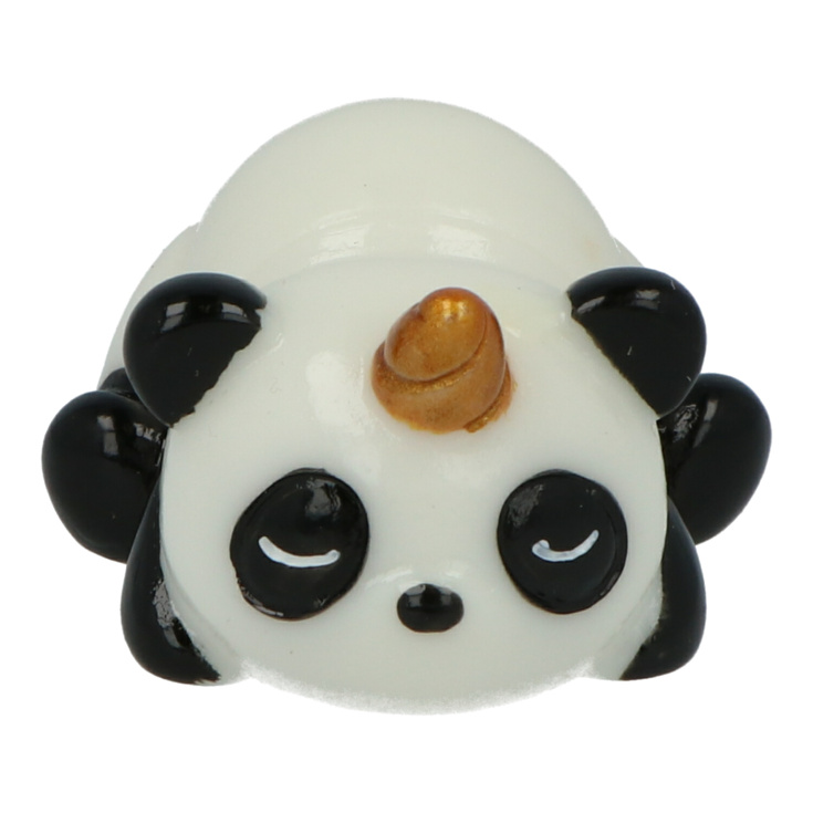brillo de labios infantil panda-cornio 3d