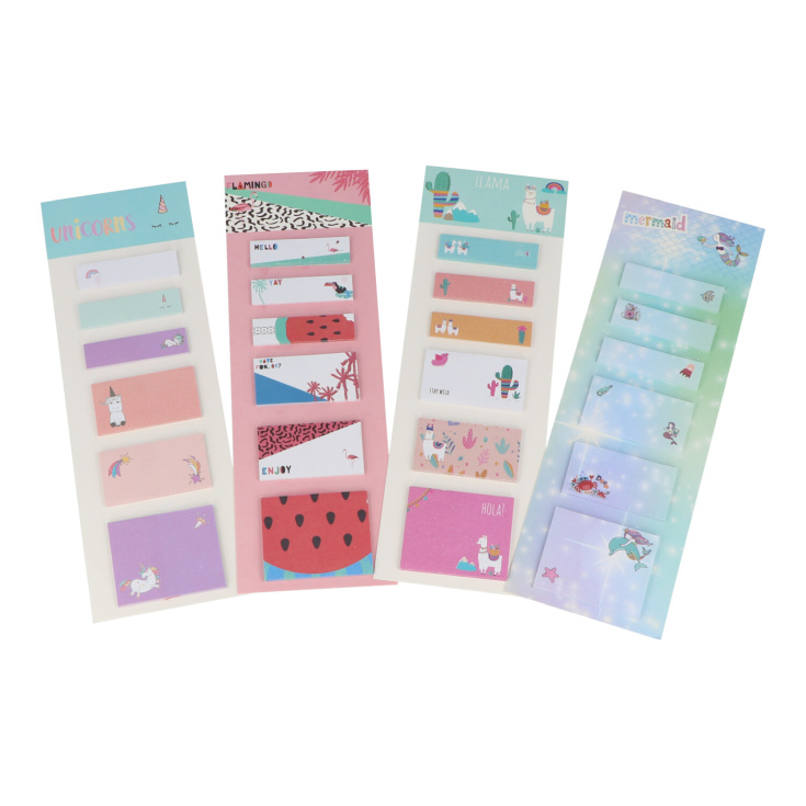 juego de notas adhesivas / marcadores estampados surtidos juego de notas adhesivas / marcadores estampados surtidos