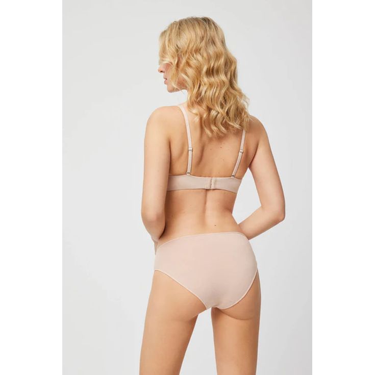ysabel mora braga algodón midi nude