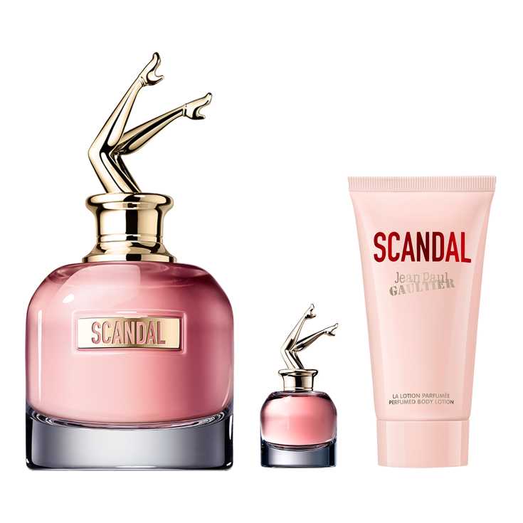 jpg scandal for her eau de parfum 80ml cofre 3 piezas
