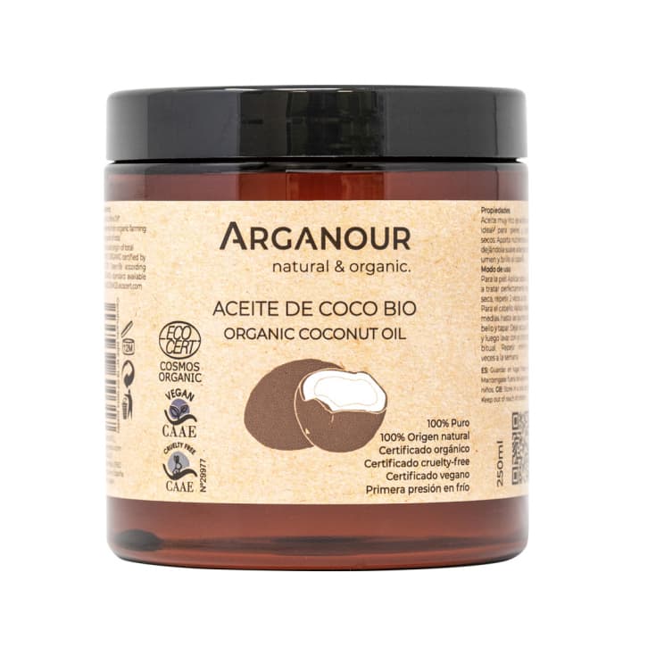 arganour aceite de coco bio 250ml