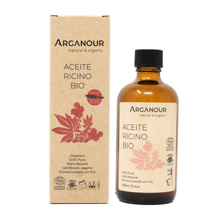 arganour aceite de ricino bio 100ml arganour aceite de ricino bio 100ml