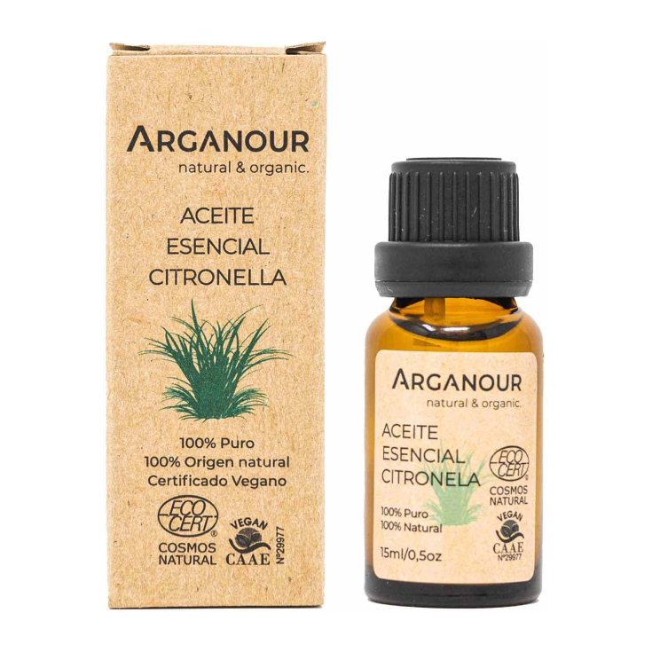 arganour aceite esencial de citronela 100% puro 15ml