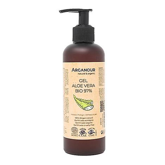 arganour gel aloe vera 100% natural dosificador 250ml