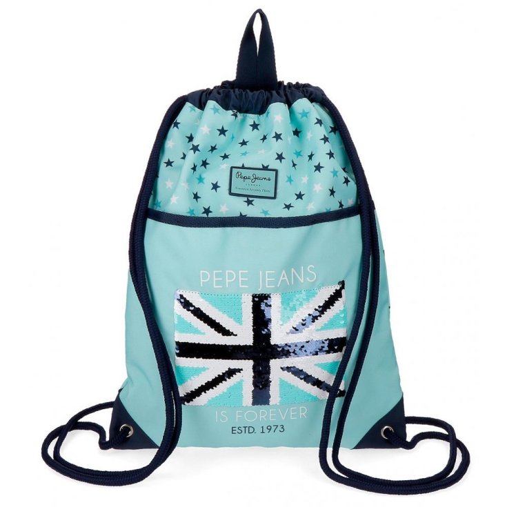 pepe jeans cuore mochila saco gym 44x35cm pepe jeans cuore mochila saco gym 44x35cm
