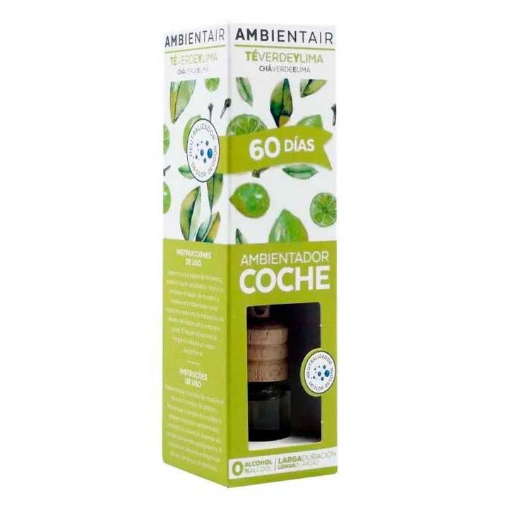 ambientair ambientador coche te verde lima lagrima 6ml ambientair ambientador coche te verde lima lagrima 6ml