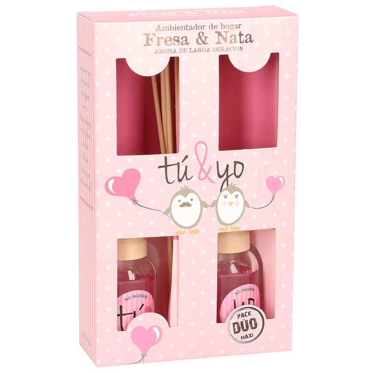 ambient air mikado duo fresa & nata tu y yo 2x30ml ambient air mikado duo fresa & nata tu y yo 2x30ml