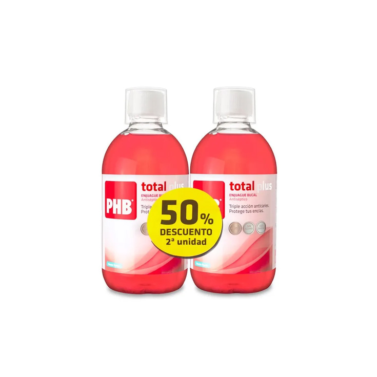 phb total plus duplo enjuague 2x500ml
