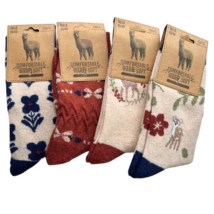 calcetines de lana para mujer talla 35-40 calcetines de lana para mujer talla 35-40