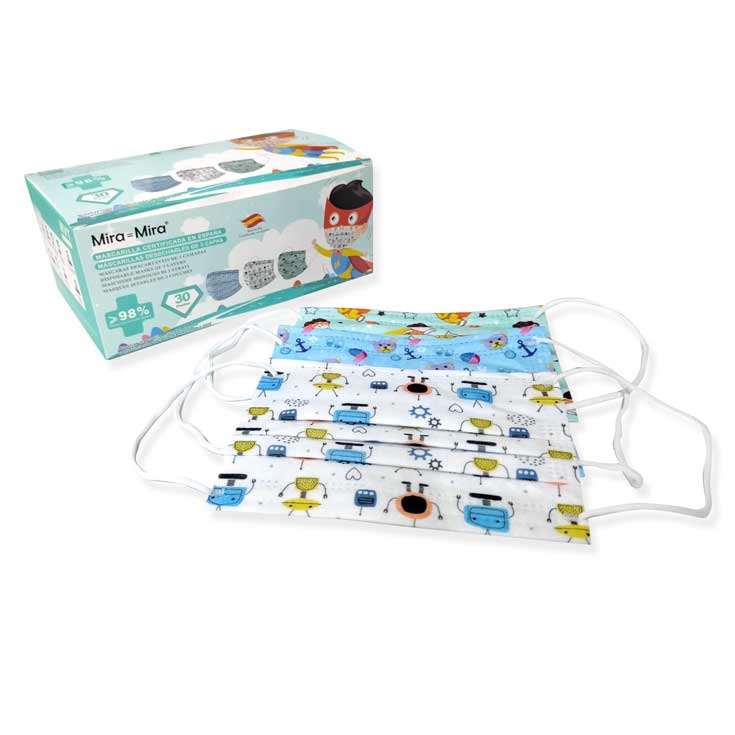 mascarillas higienicas infantiles caja 30 unidades mascarillas higienicas infantiles caja 30 unidades