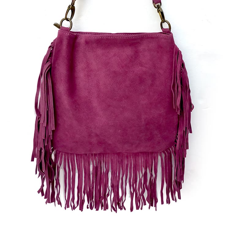 Bolso flecos varios colores