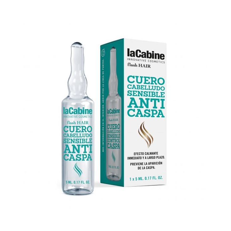 lacabine flash air ampollas anticaspa 1x5ml lacabine flash air ampollas anticaspa 1x5ml