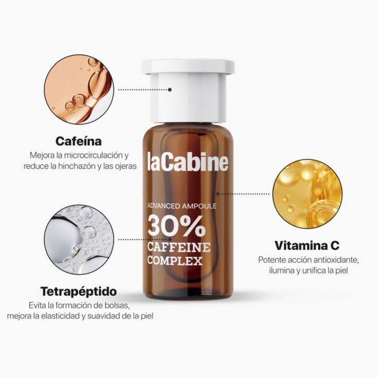 lacabine adva.ampolla 30% cafeina + vit c 2ml