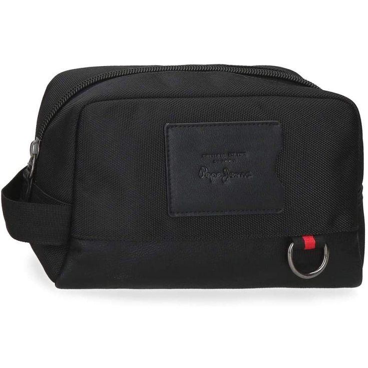 pepe jeans counter neceser adaptable negro 25x15x12cm
