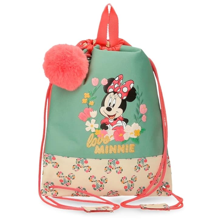 minnie golden days bolsa merienda/gym 27x34cm minnie golden days bolsa merienda/gym 27x34cm