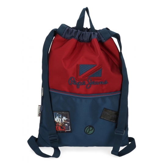 pepe jeans chest s saco gym mochila 44x33cm