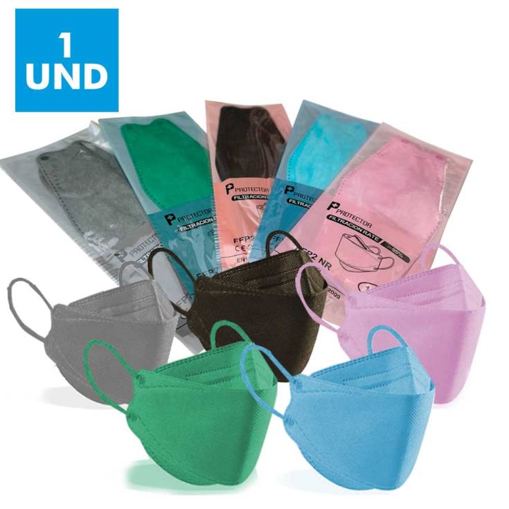 mascarilla ffp2 plegable forma pez adulto 1 unidad mascarilla ffp2 plegable forma pez adulto 1 unidad