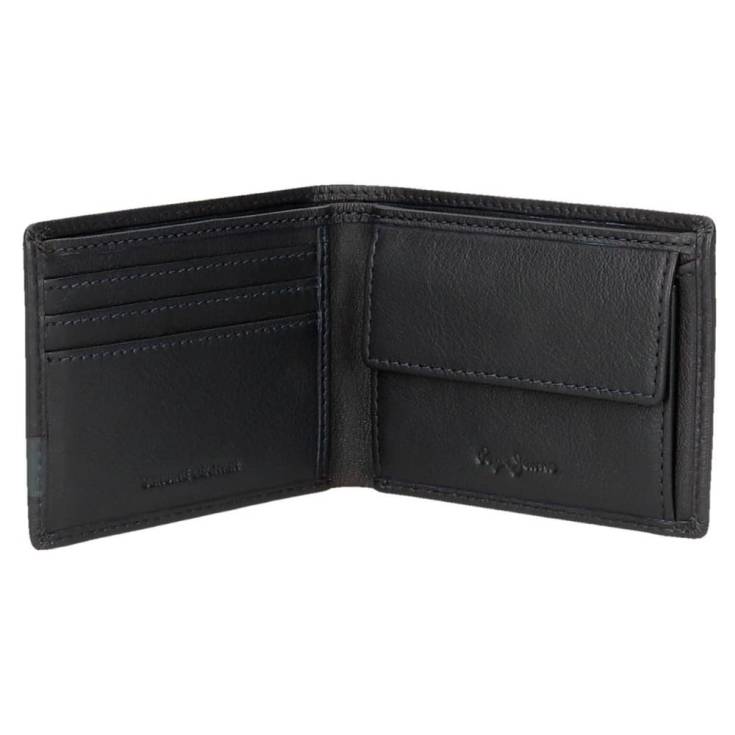 pepe jeans strand chief cartera hombre de piel marino hz