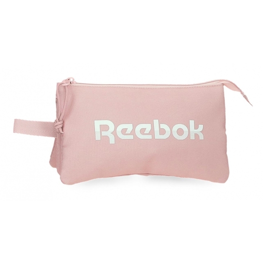 reebok glen estuche portatodo 3 compartimentos