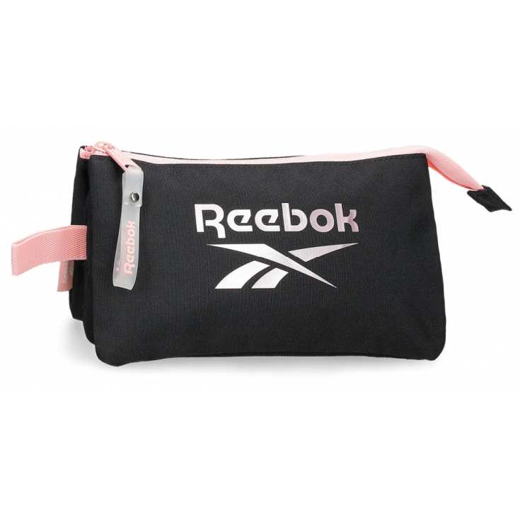 reebok beberly estuche 3 compartimentos chica