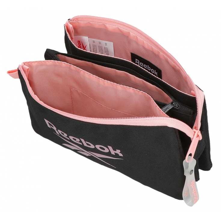 reebok beberly estuche 3 compartimentos chica