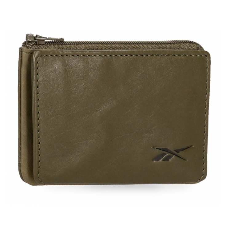 reebok club monedero tarjetero verde piel reebok club monedero tarjetero verde piel