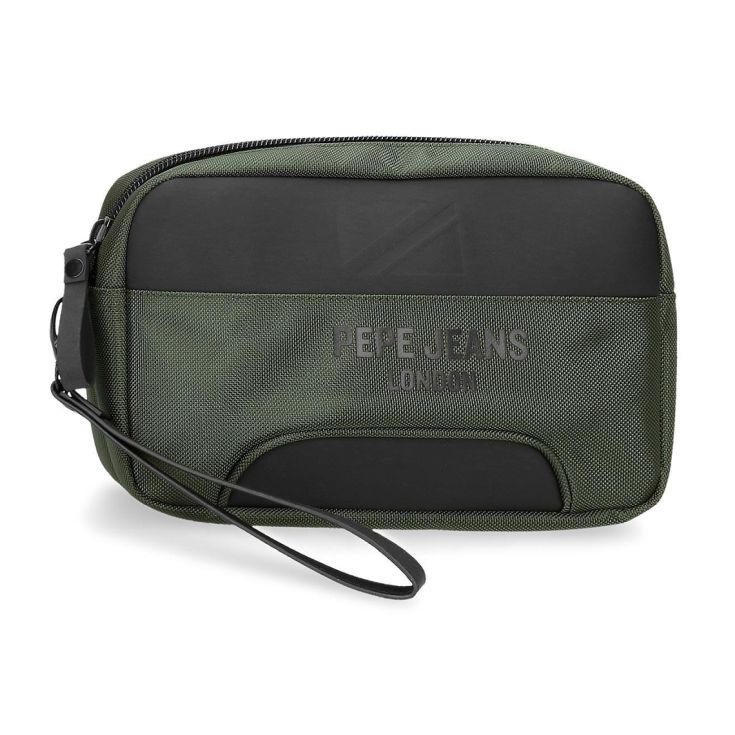 pepe jeans bolsa de mano browley caqui pepe jeans bolsa de mano browley caqui