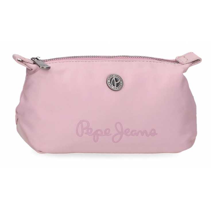 pepe jeans corin neceser rosa mediano