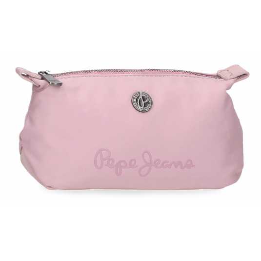 pepe jeans corin neceser rosa mediano
