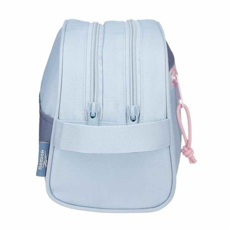 reebok andrew neceser 2 compartimentos azul claro mujer