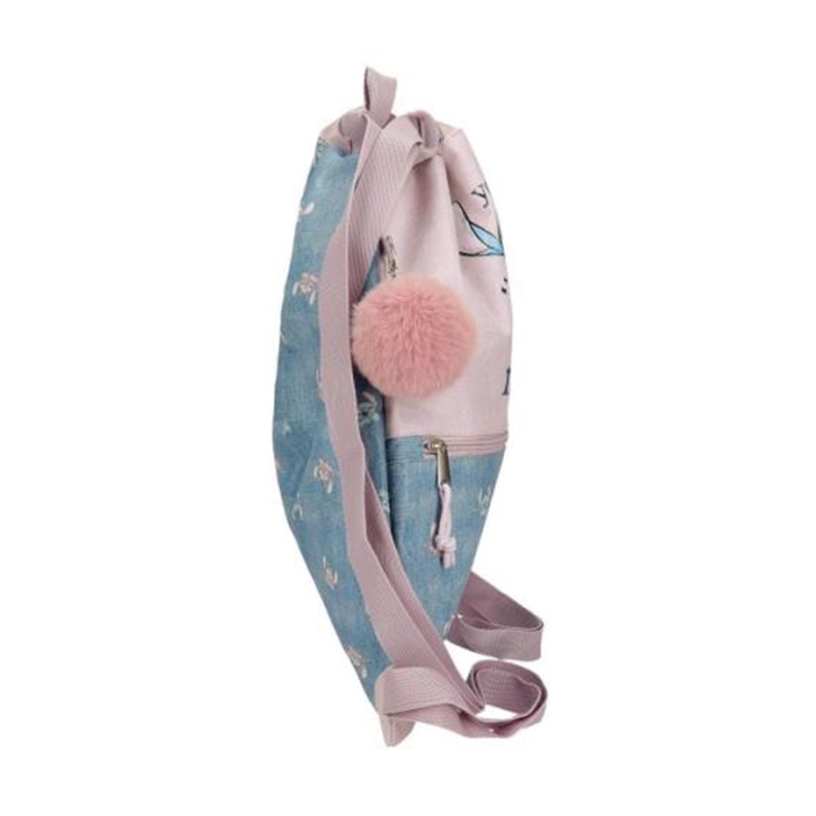 stitch saco gym con cremallera 