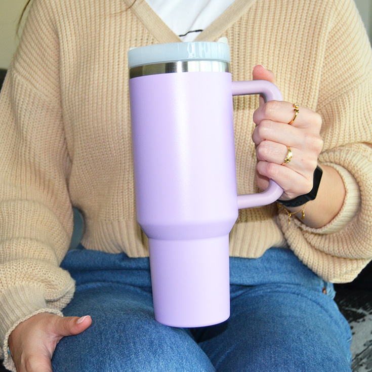 jarra termo acero inoxidable f/c 1200ml mate lila