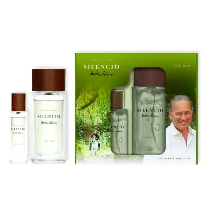 bertin osborne silencio colonia 100ml estuche 2 piezas bertin osborne silencio colonia 100ml estuche 2 piezas