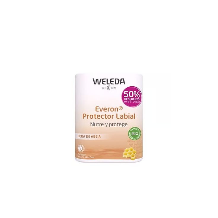 weleda everon protector labial 4,8g 2ª unidad 50%